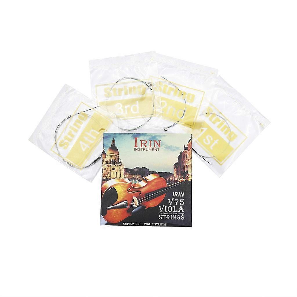 Viola Strings Stainless Steel Wire String for Professional & Student Players