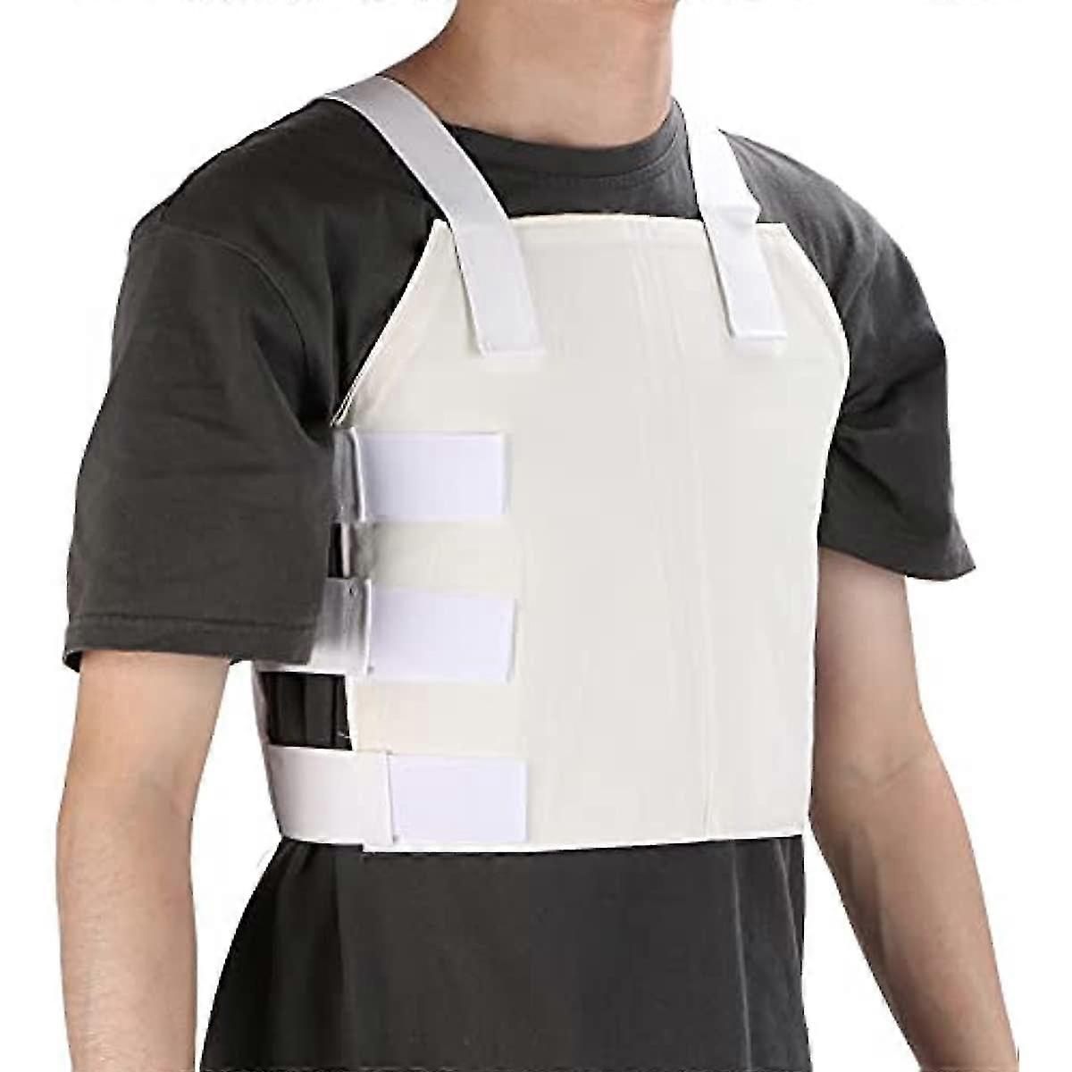 胸骨支撑支架 透气的胸骨和胸部支撑肋 胸部支撑 断肋带 肋间肌肉拉伤的胸部支撑支架