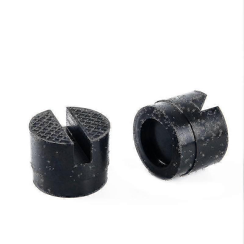 Vehicle Car Black Jack Rubber Pad Anti-slip Rail Adapter Support Block Heavy