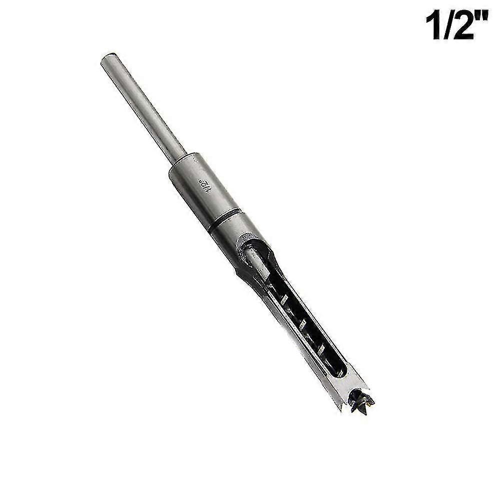 1pc/4pcs High Hardness Hss Metric Mortising Chisel Woodwork Square Hole Drill Bit Cutter Tool(12.7mm)