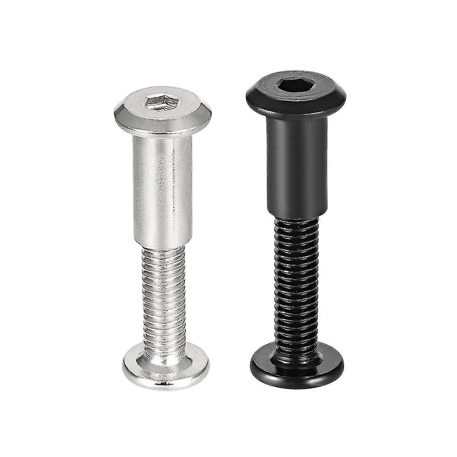 Screw Post Male M6x30mm M6x35mm Binding Bolts 2 Colors, Total 20 Sets
