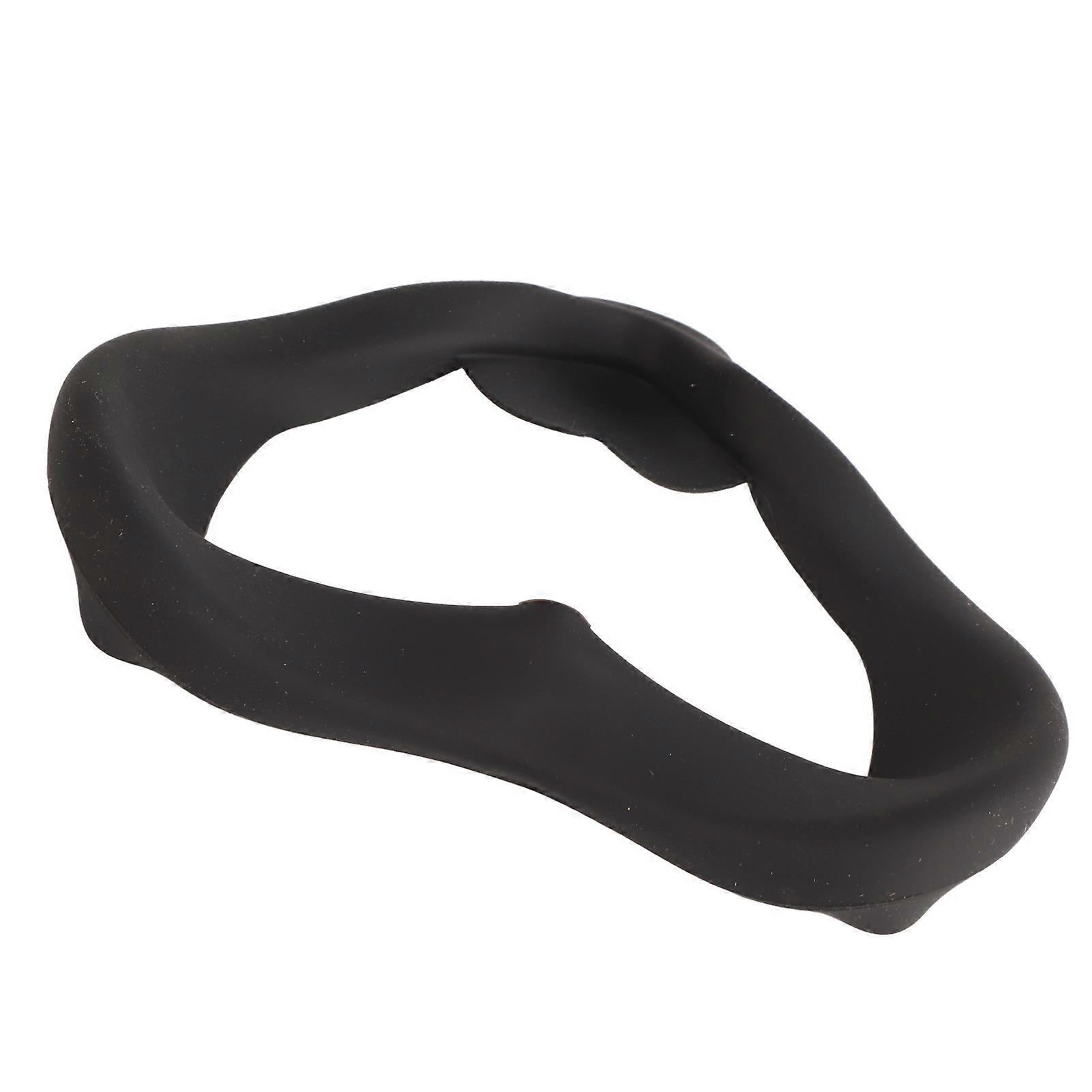 Replacement Protective Interface Bracket Silicone Waterproof Thicken VR Facial Interface Bracket Black