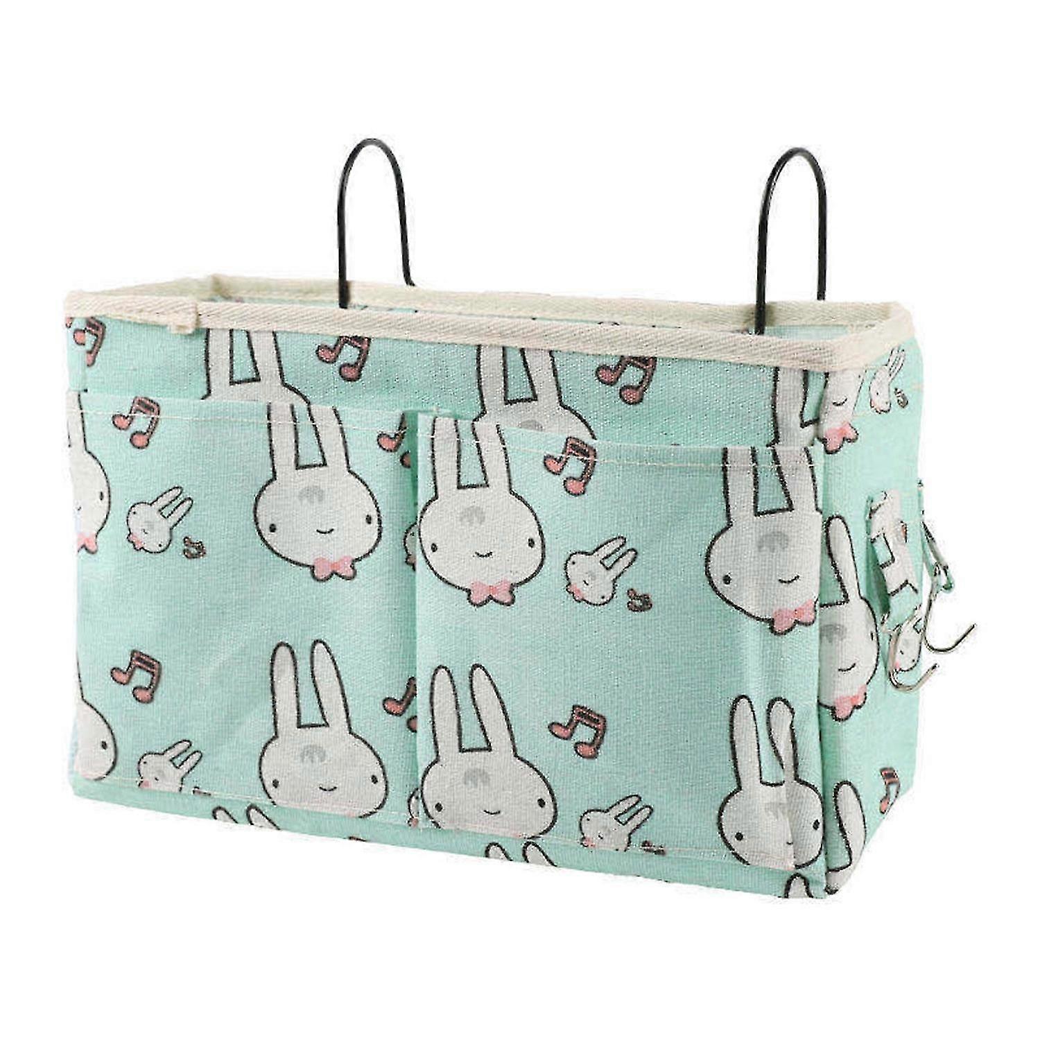 Hanging Organizer Strong Loading Space Saving Anti-deform Bedside Durable Hook Storage Basket for Do