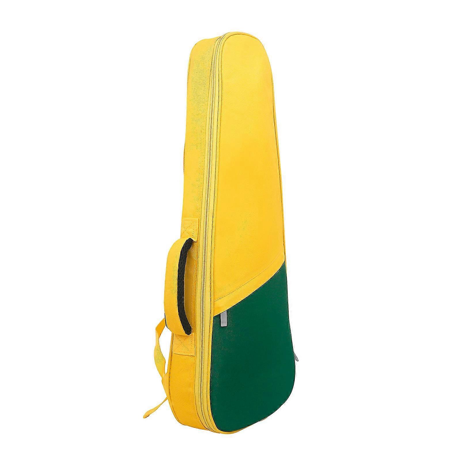 23 pollici Ukelele Ukulele Uke Bag Zaino Custodia Stile Semplice Cotone Resistente Addensare Imbottitura Con Tracolla Regolabile Per Ukulele Piccola Chitarra