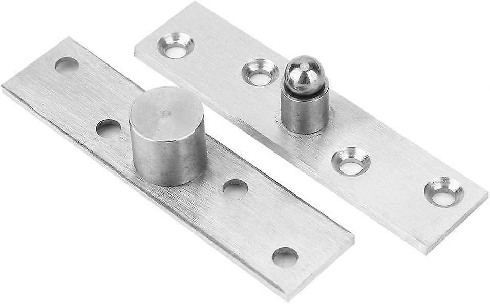2 Pack 360 Degree Rotation Door Hinges, Concealed Pivot Hinges 98.5*24mm