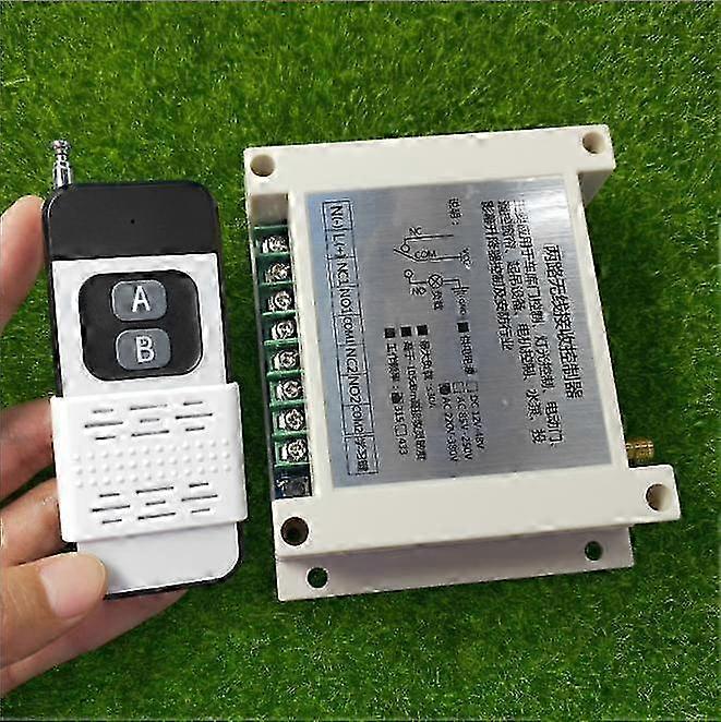 AC220V~380V Wireless Remote Control Switch Relay RF Transmitter 315/433MHZ