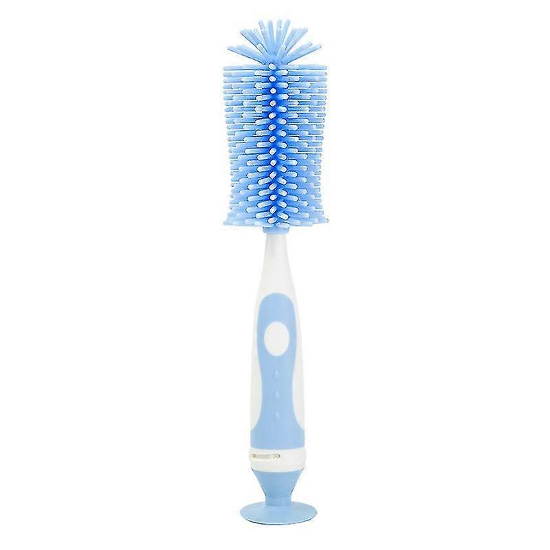 silicone bottle brush water bottle cleaner (blue)