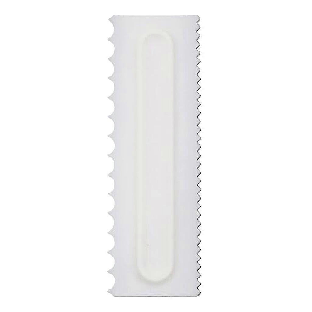 Cake Decorating Comb Icing Fondant Smoother Scraper Pastry Baking Tools D