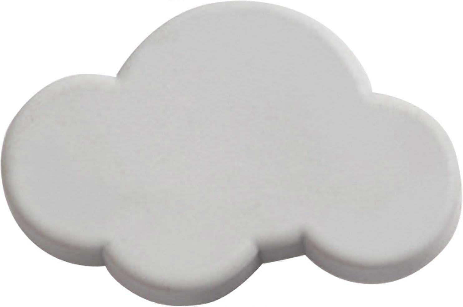 Soft Rubber Knobs, 6 Pcs Cartoon Cloud Shaped Cabinet Knobs Kids Room Pulls Cute Drawer Knobs for Cabinet Doors Dresser Cabinets