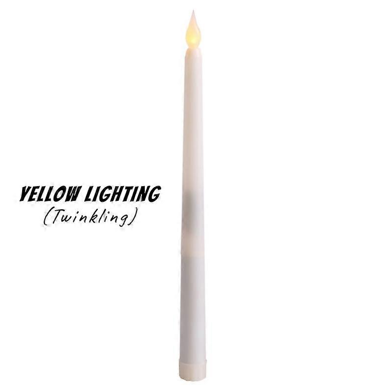 Flameless Warm Light Flickering Decorative LED Electronic Candle Light Remote Battery Type Led Light Candle Remote Control Timer