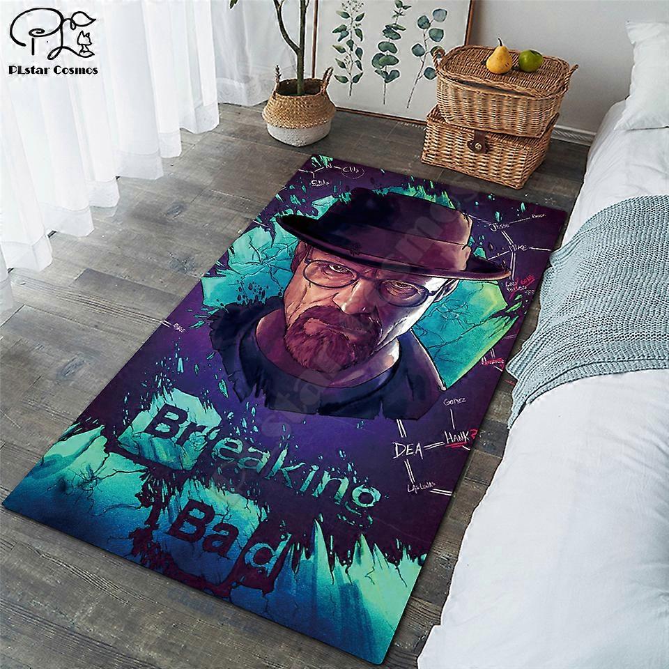 Breaking Bad tæppe Anti-skrid område gulvmåtte 3D-printet tæppe skridsikker måtte Spisestue Stue Blødt soveværelse