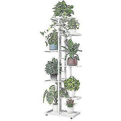 Stativ för 7 krukväxter Flera blomkrukor Hyllor Planter