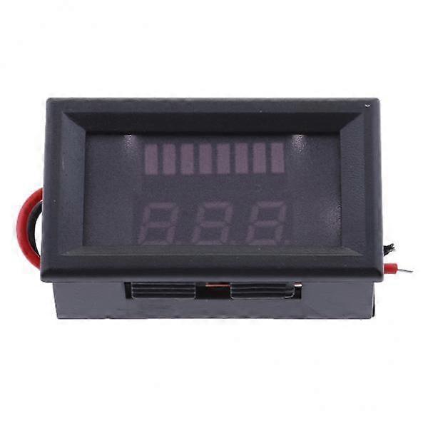 2xLCD Voltage Indicator Digital Voltmeter Lead Acid Battery Capacity 36V