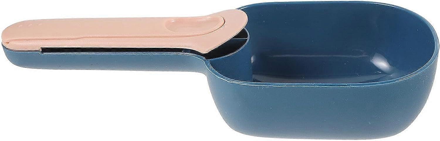 Schaufel für Hundefutter Tierfutter Schaufel Hundefutter Schaufel mit Beutelclip Katzenfutter Löffel Kunststoff Tierfutter Fütterung Schaufel Katze Spatel Katze Messbecher Katzenfutter S
