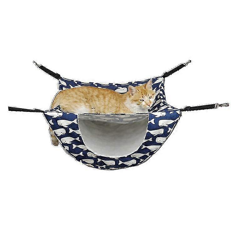 Cat Hammock, Double Layer Pet Cage Hammock, Pet Hanging Basket