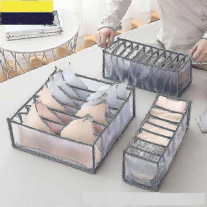 -piece Set Bra Stora Box Er Separat And Sorting Grid Bra Sorting Box