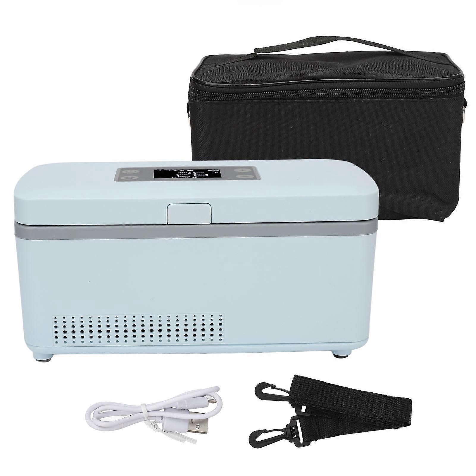 New Travel Portable Insulin Cooler Case Temperature Adjustable Mini Insulin Refrigerator for Patient