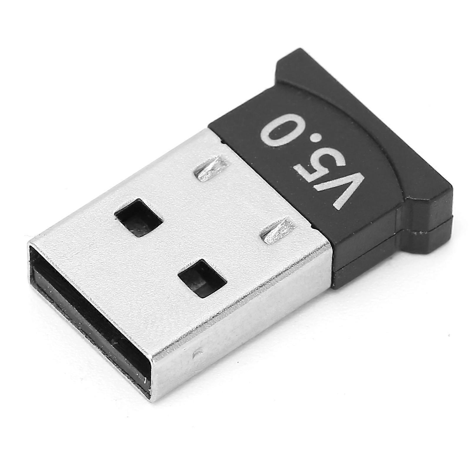 USB Q10 Bluetooth 5.0 Adapter for PC - 20m Range Value Pack