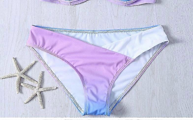 Mermaid 4 gradient shell bikini swimsuit special