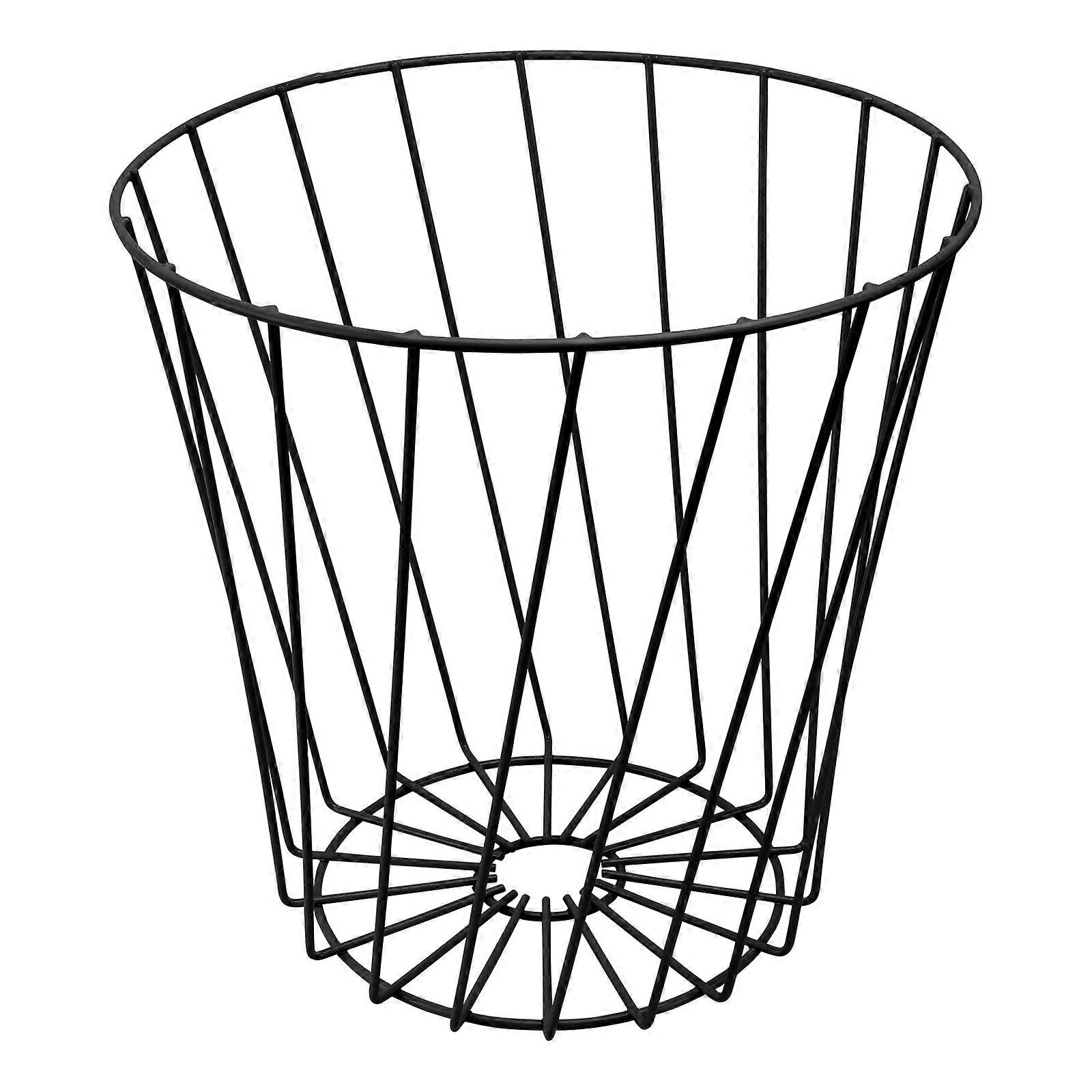 1pc Metall Regenschirm Eimer Abfallbehälter Separation Bin No Cover Müllkorb