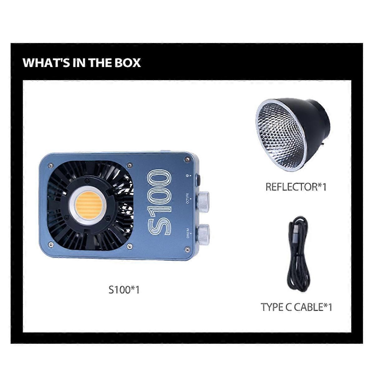 Photography Light COB Fill Light Dual Color Temperature Soft Light Lamp Camera DSLR Lighting for Ni