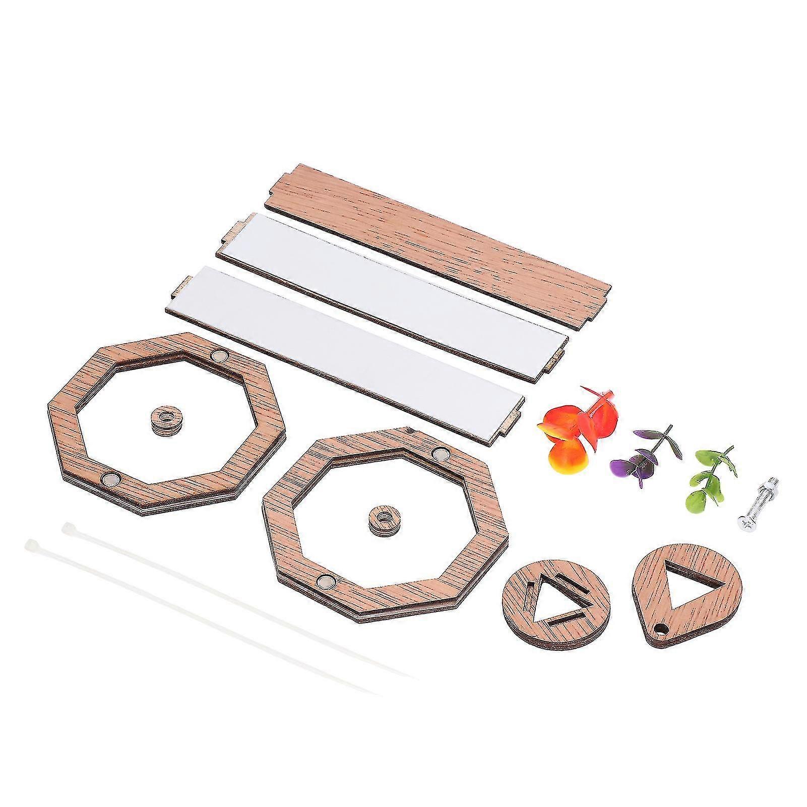 Kids DIY Kaleidoscope Kit - Develop Creativity and Stimulate Imagination with Safe and Durable Beech Material