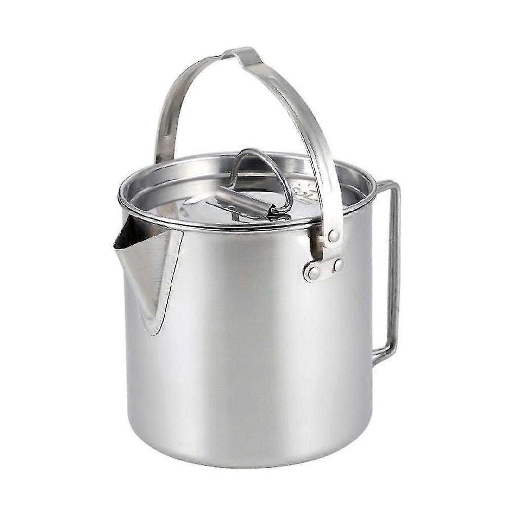 1.2L Camping Hanging Pot Cookware Outdoor Tableware 2-3 Persons Picnic Cooking