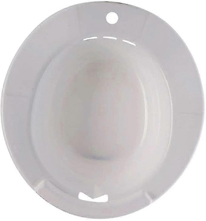 産後痔核会陰のための無毒なプラスチックシッツバストイレ - 38.5x36x7cm、色を選択 - ホワイト