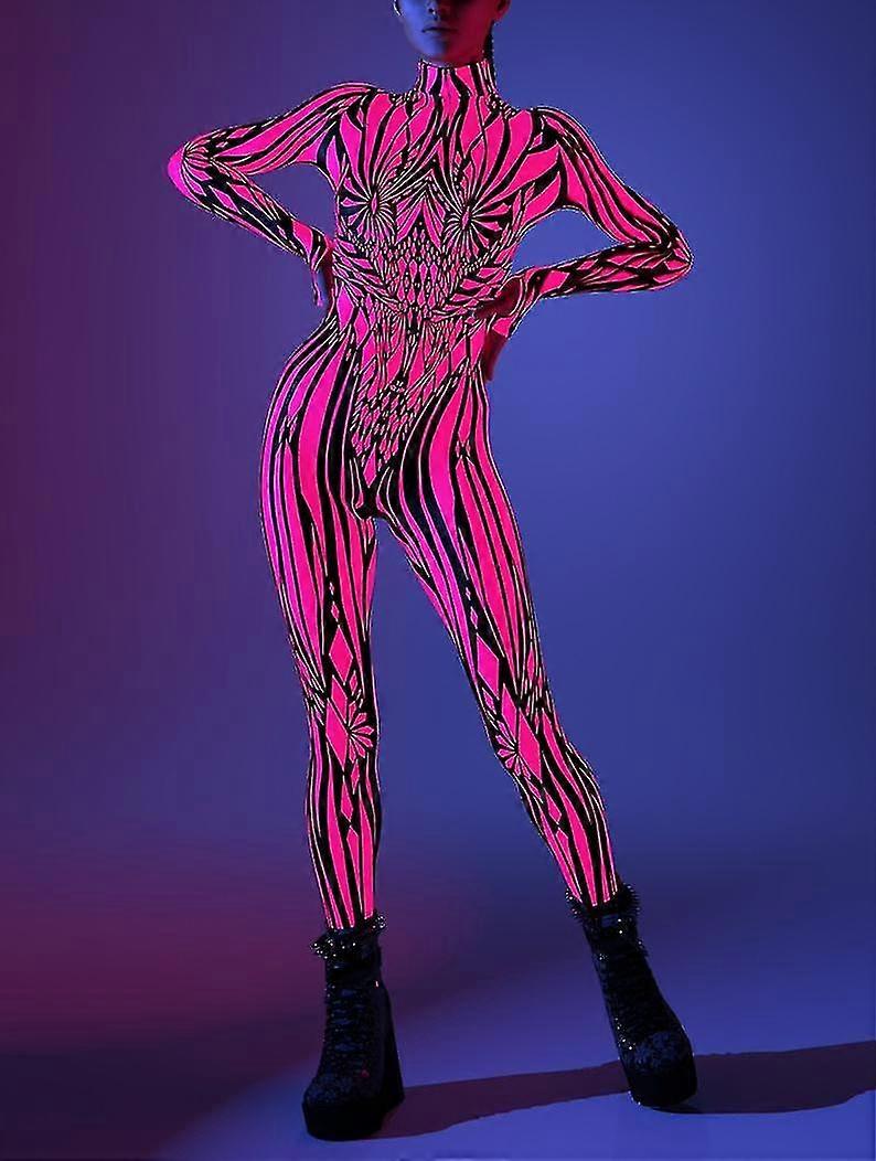 ネオンコスチューム、UVライトセットコスチューム、フェスティバルコスチューム、UVライトセットコスチューム、レイブダンサーコスチューム、-YKY416-kfndaw