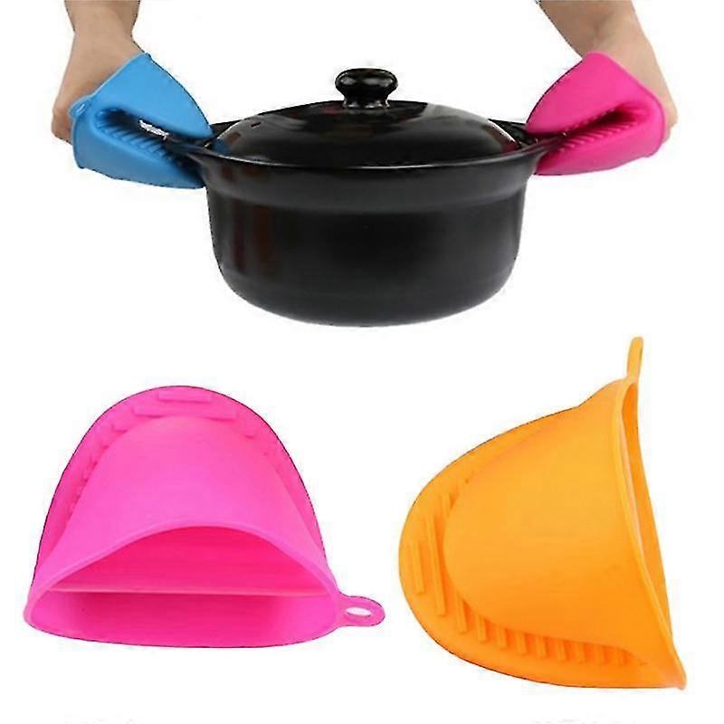 Hand Clip Comfortable Easy-using Elastic Silicone Oven Mitt for Home
