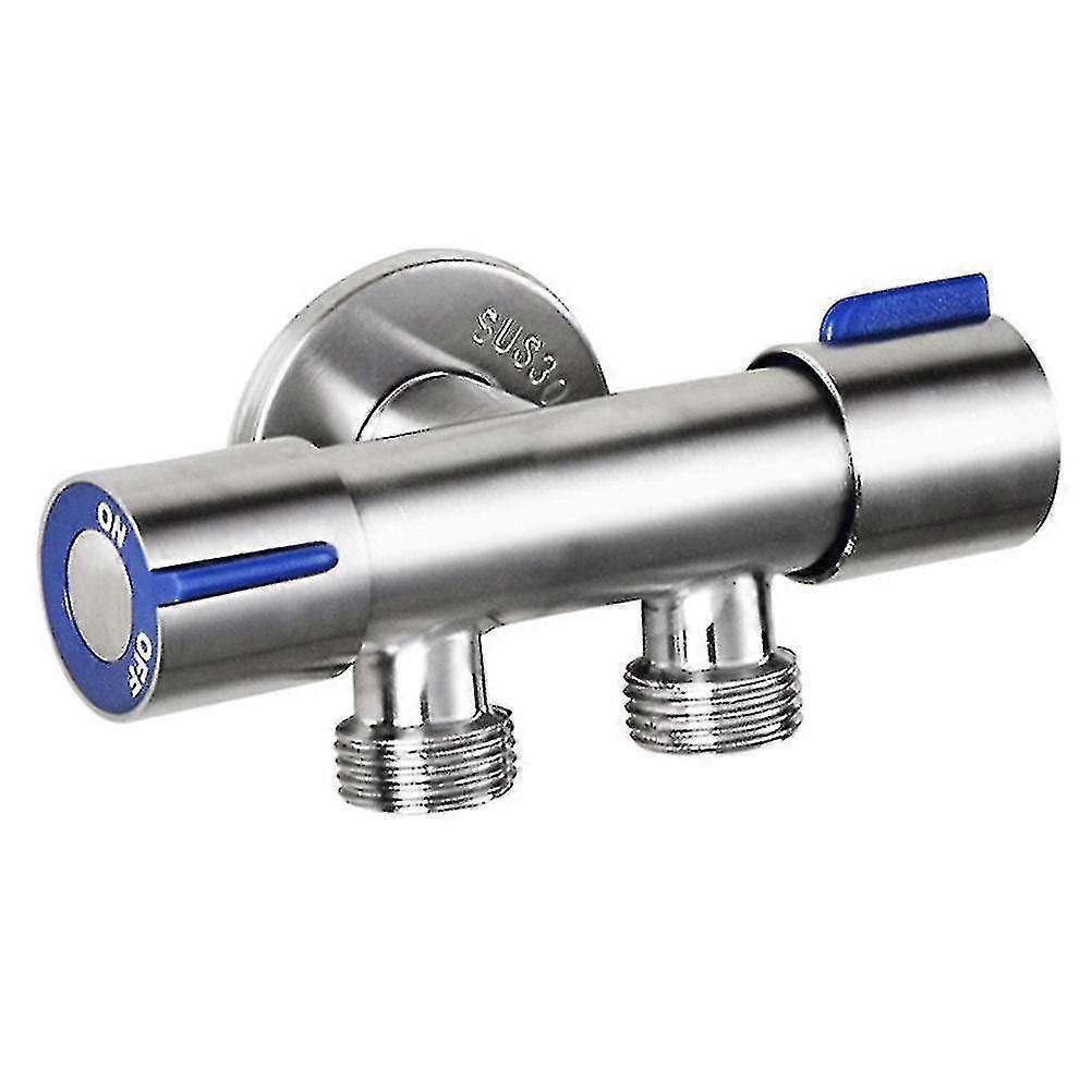 Salle de bain de Noël Machine à laver Robinet Double poignée Robinet d’eau froide en acier inoxydable