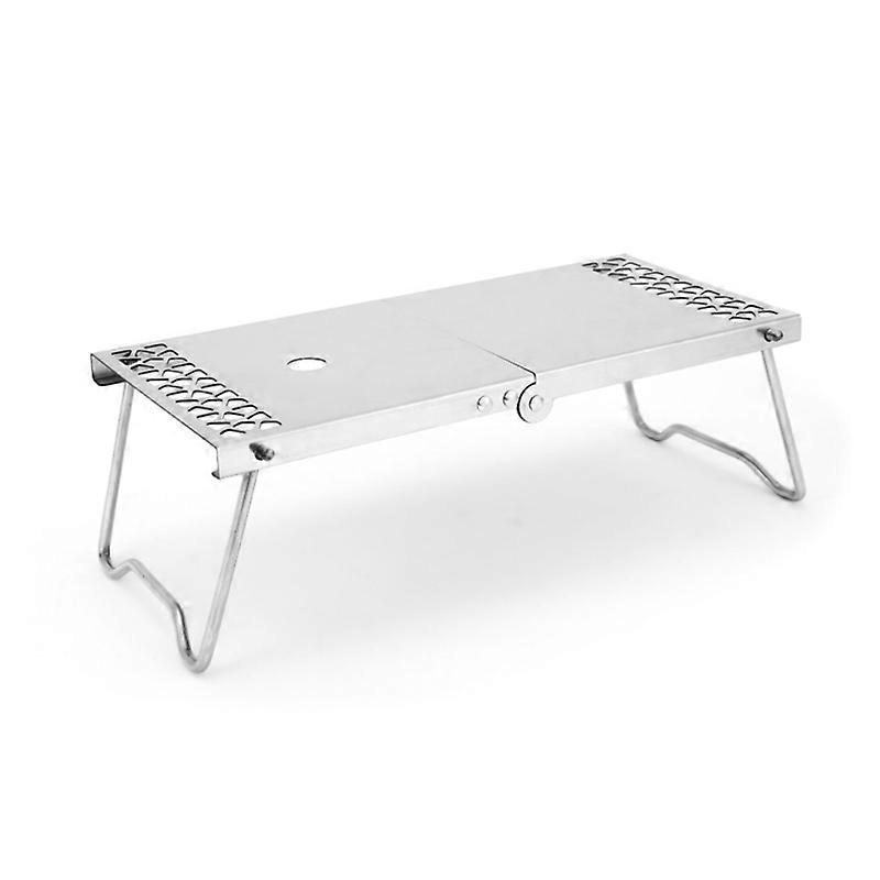 Foldable Camping Table Outdoor Folding Table Barbecue Table Stainless BBQ Table