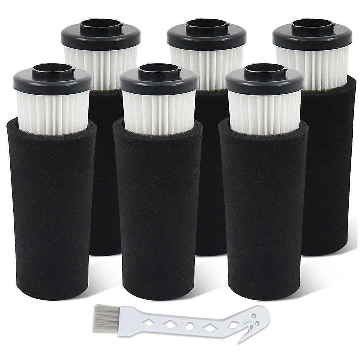 F112 Filter Replacement for Upright Vacuum Cleaner, Pre Motor Odor Trapping Filter Set, Replace Part AD47936
