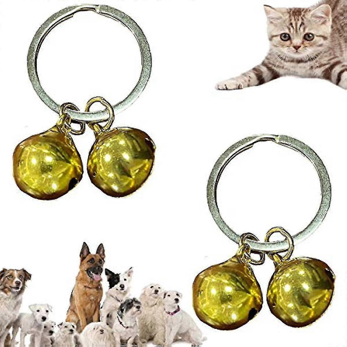 2 Loud Cat Dog Bells | Pet Tracker | Save Wildlife