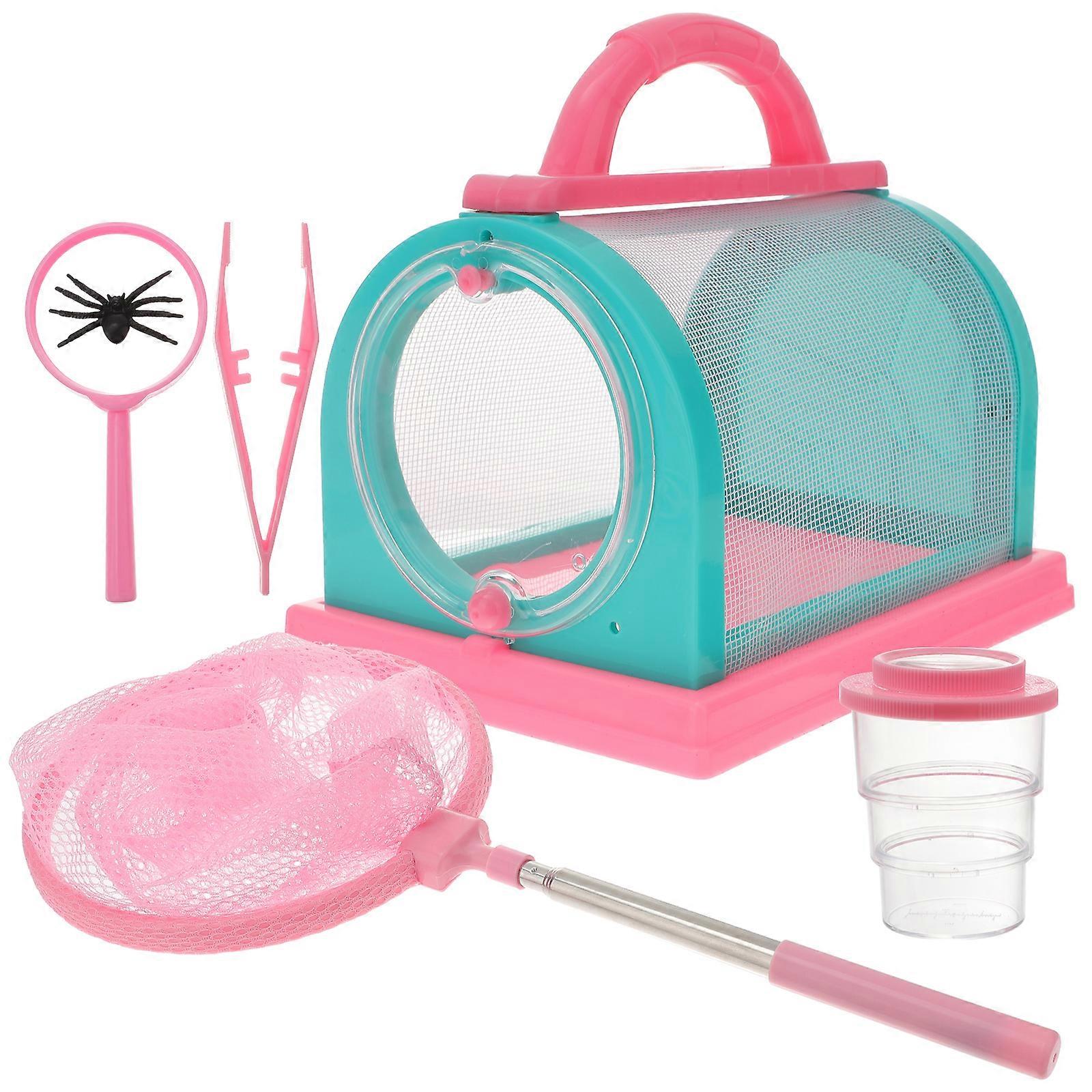 1 Set Insect Catching Net Insect Observation Cage Outdoor Explorer Bug Catcher