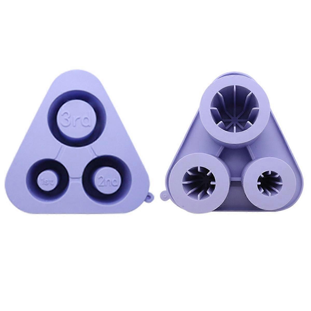 For Cup Accessories Large Capacity Ice Mold with Box for Easy Demould Silicone Ice Lattice Chilling,B