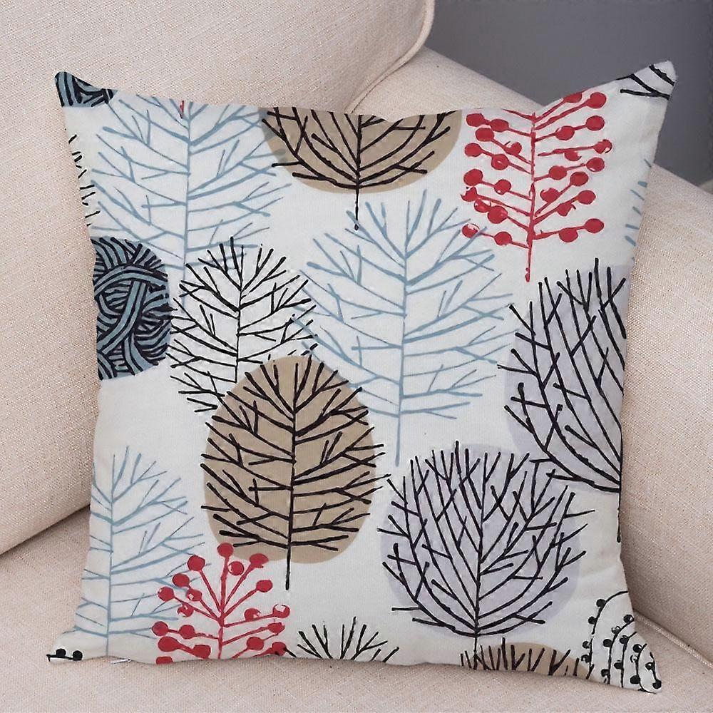 Tryck örngott Soffa Kuddfodral Design Stil -532