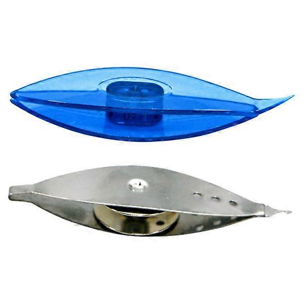 2 pz FAI DA TE Navette di Plastica Chiacchierino In Metallo Navette Accessori Per Maglieria Per Maglione Strumenti Di Tessitura