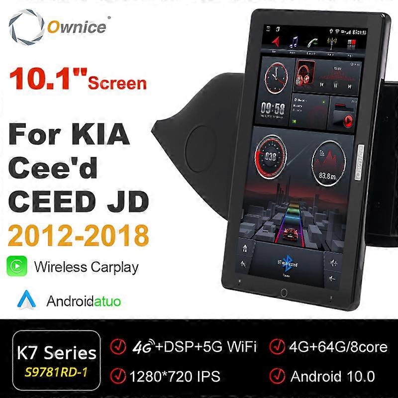 DSP IPS 1920 * 1080 13,3 "Android 10.0 8-rdzeniowy multimedialny samochód dla KIA Cee'd CEED JD 2012-2018 Radio Audio 4G 360 Koncentryczne autoradio