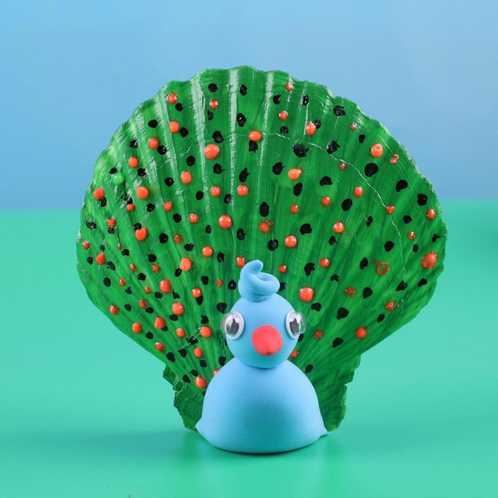 DIY Shell Painting Kit with 3D Effects for Kids