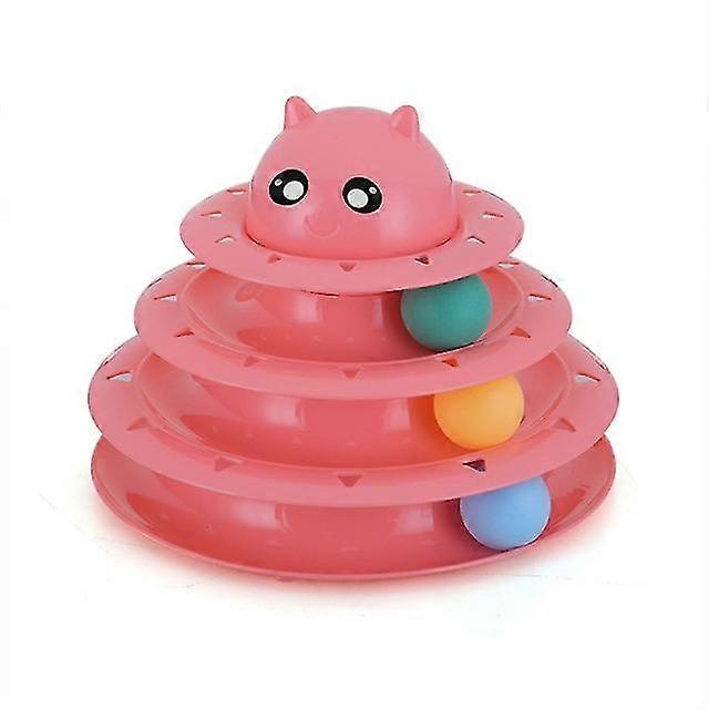 3-level Turntable Cat Toy Ball