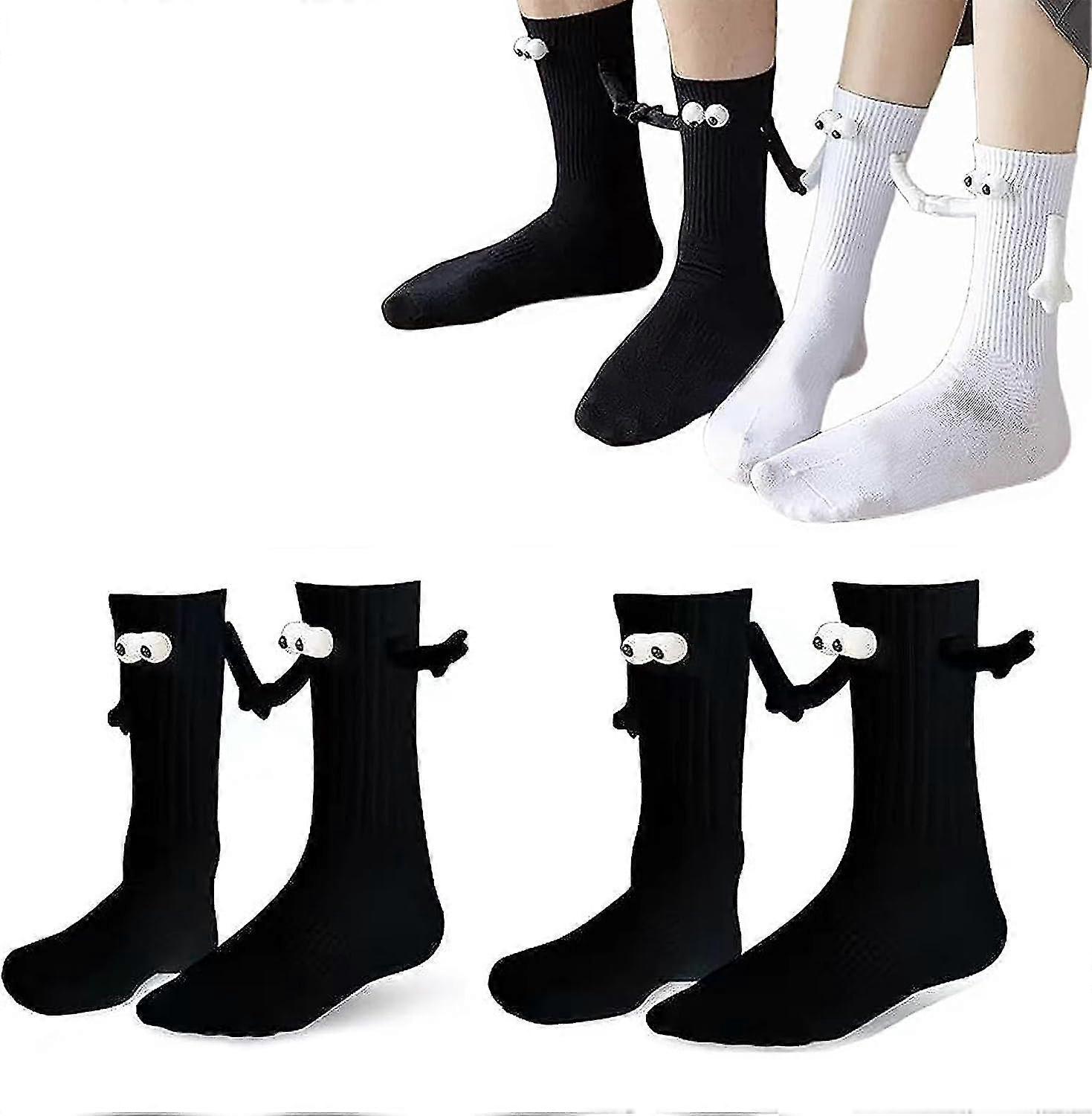 Magnetic Hand Holding Socks For Couple