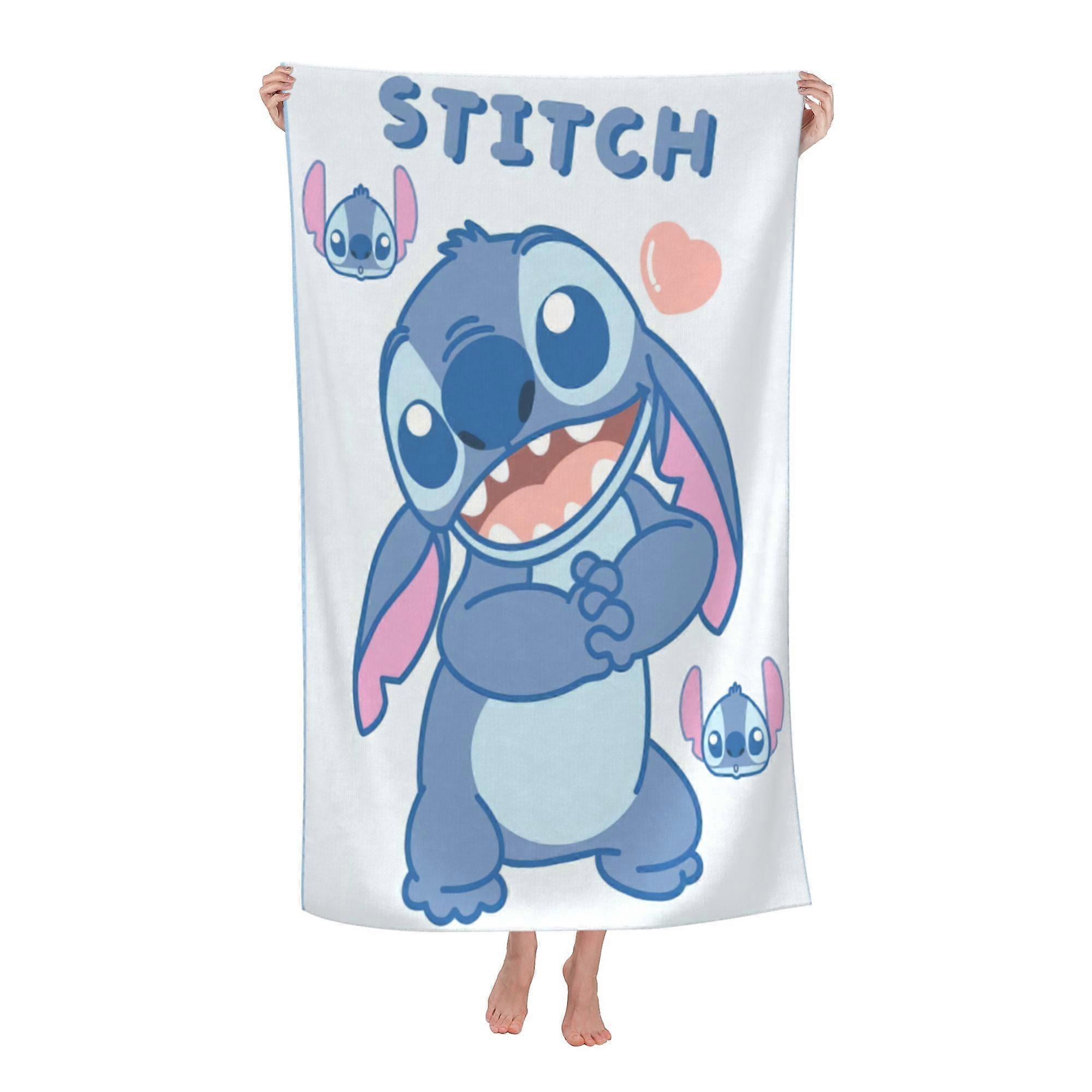 w123Stitch Beach Towel, Large Microfiber Bath Towelqlx123