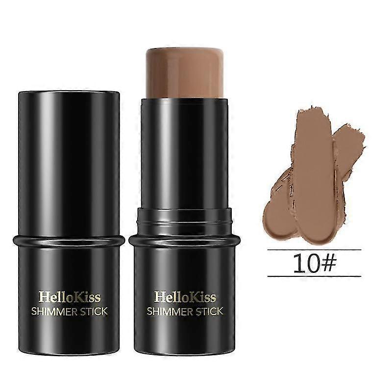 Natural Stereo Face Contourhighlighting Stick Pearlescent Delicate High-gloss Shadow V-face