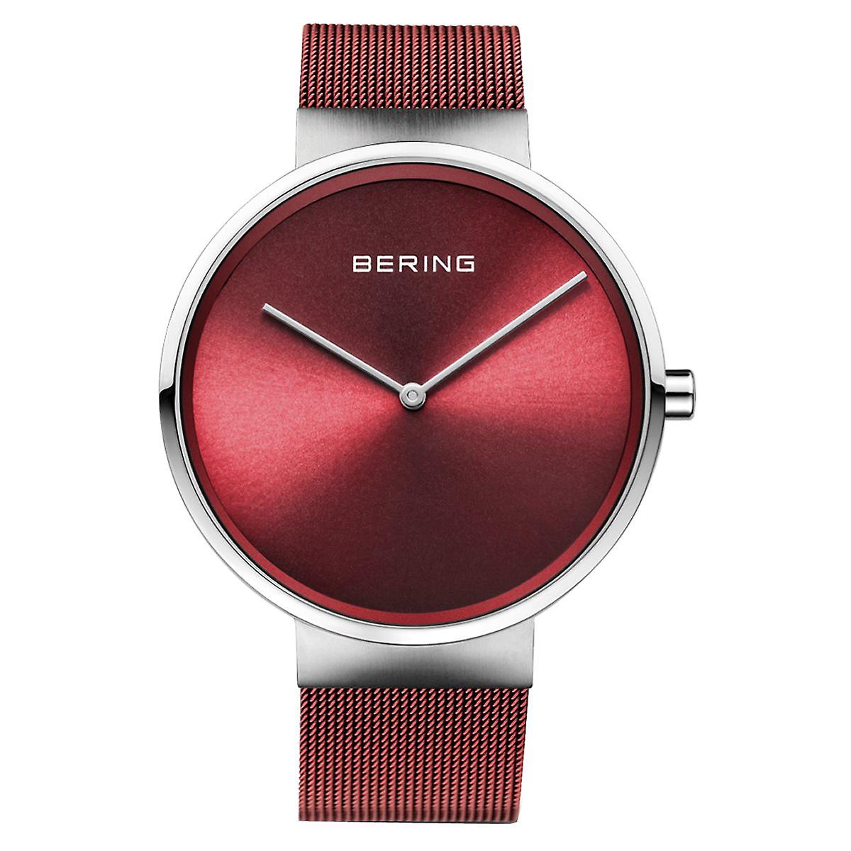 Bering Unisex Watch Wristwatch Classic Collection - 14539-303 Mesh Band
