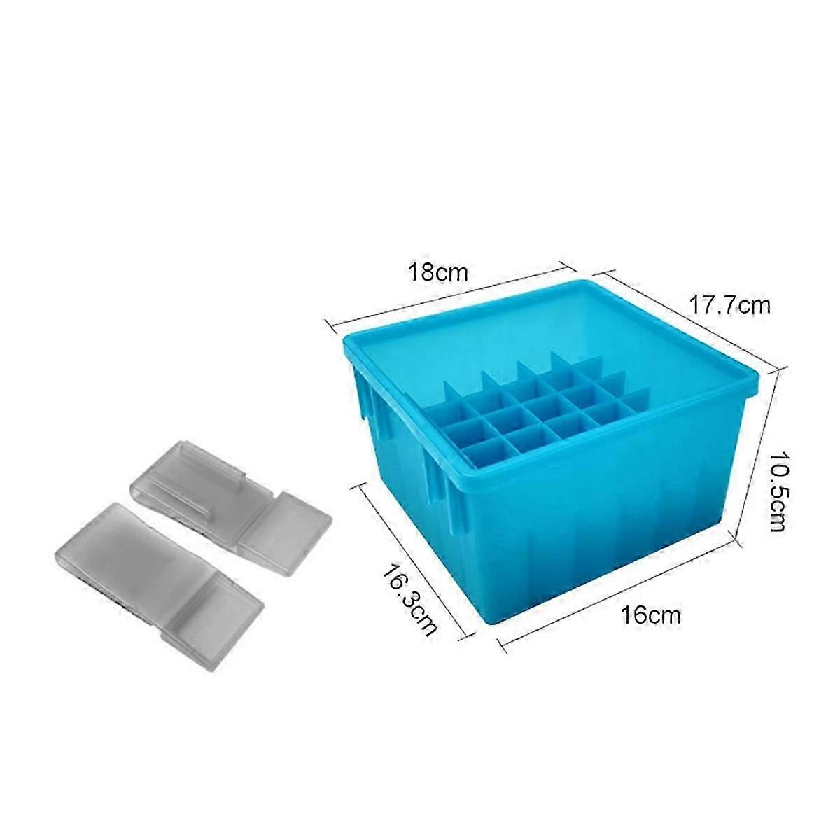 Fishing Lure Box 36 Grids Squid Jig Storage Box Octopus Egi Organizer Box Hard Bait Container Case With Luminous,d
