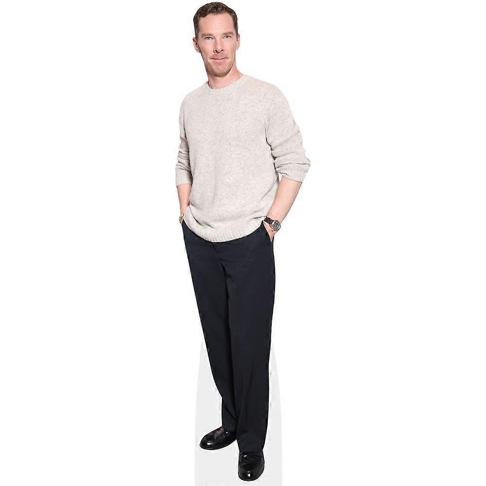Benedict Cumberbatch (Jumper) Cardboard Cutout (lifesize OR mini size). Standee. Stand Up.