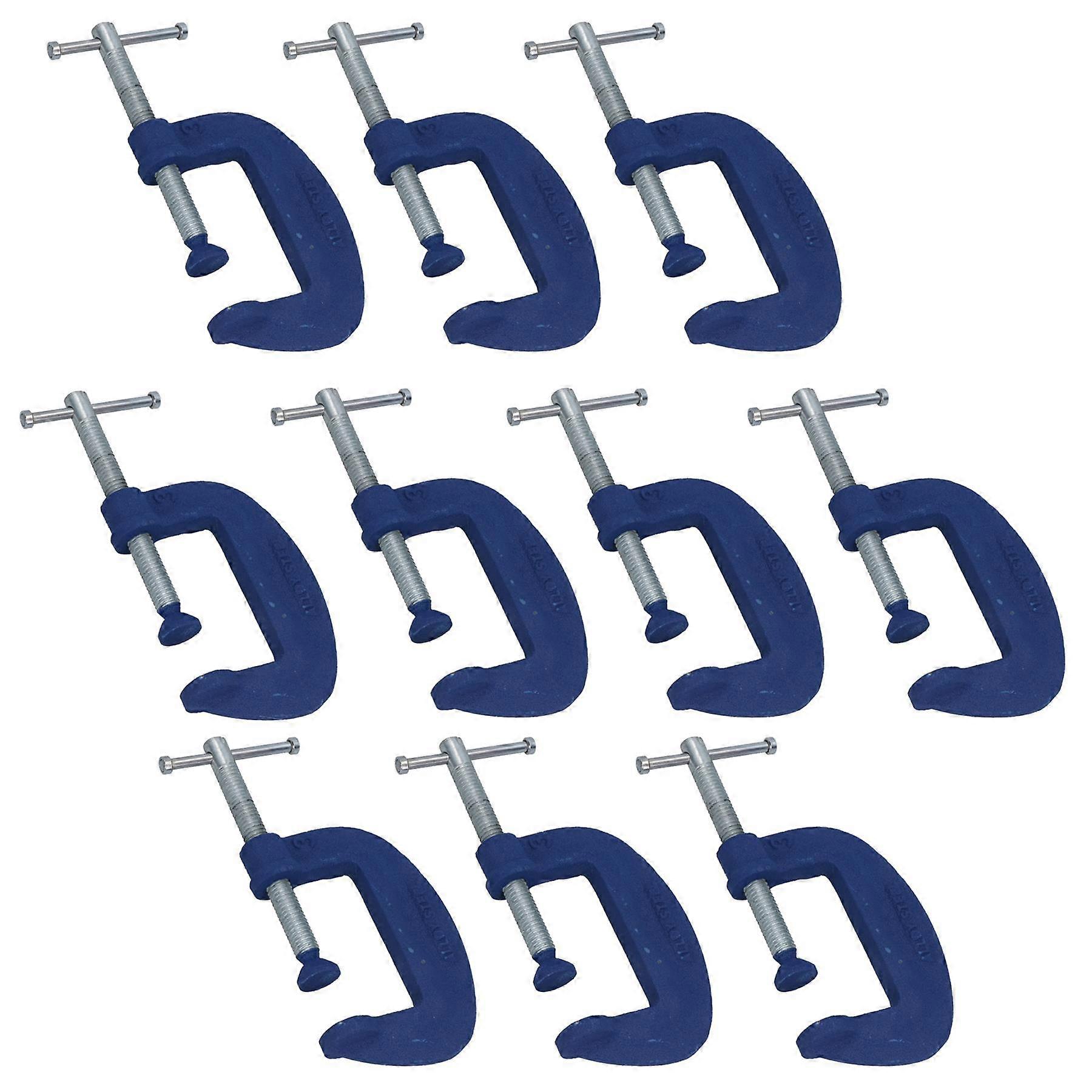 3" Heavy Duty G Clamp (10 Pack) C Grip  Holder Clasp Vice TE295