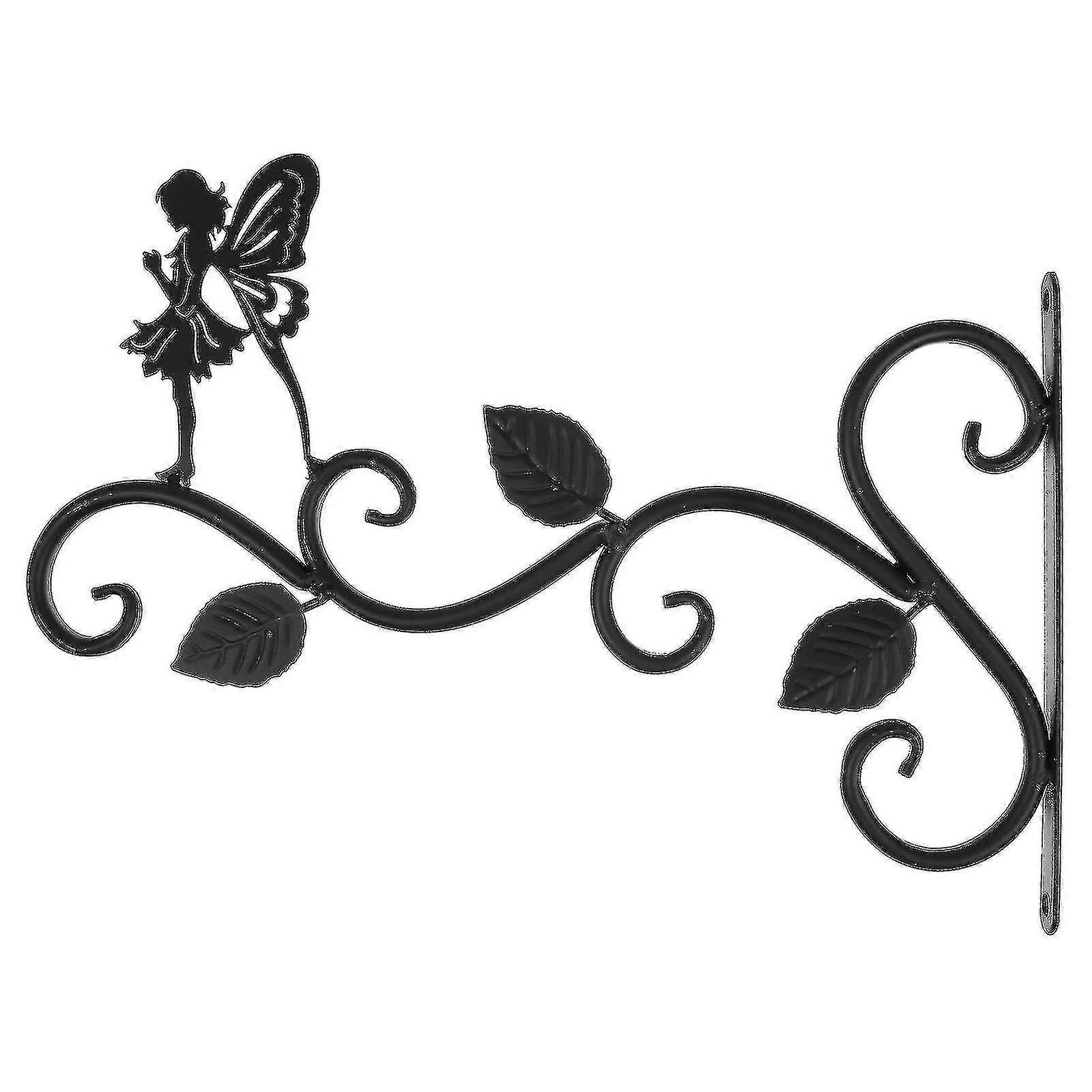 Creative Garden Black Plant Hook Plant Hanging Bracket Metal Wall Hook