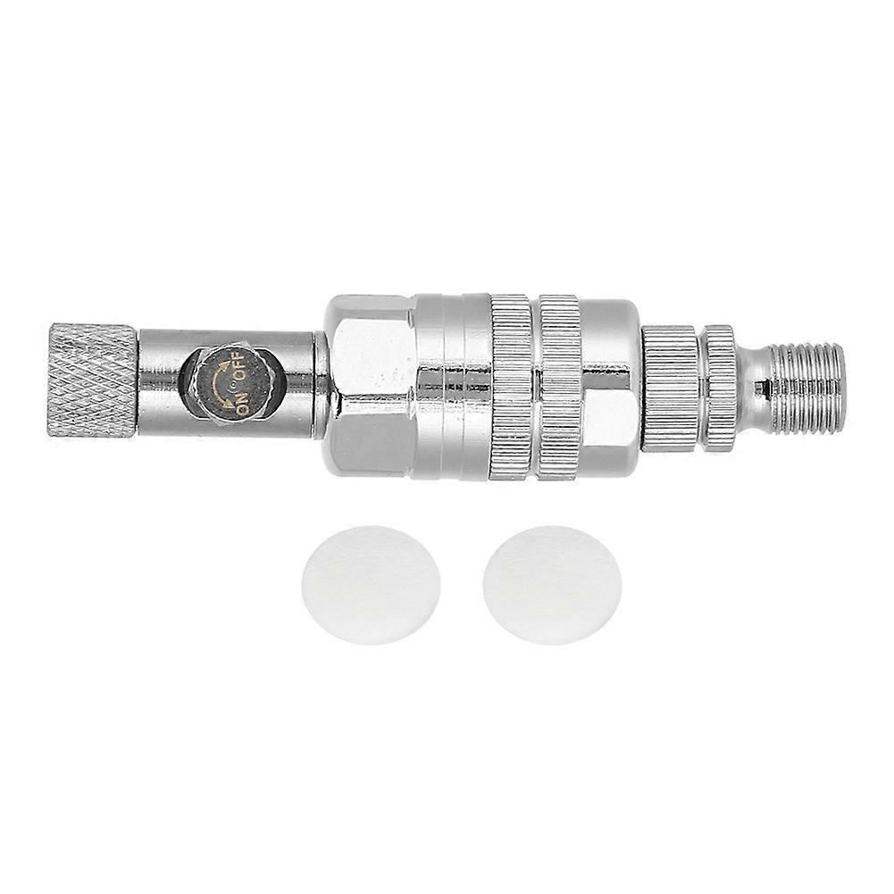 Mini Air Filter Airbrush Moisture Water Trap Adjustable Airflow Control Valve Coupling Fitting